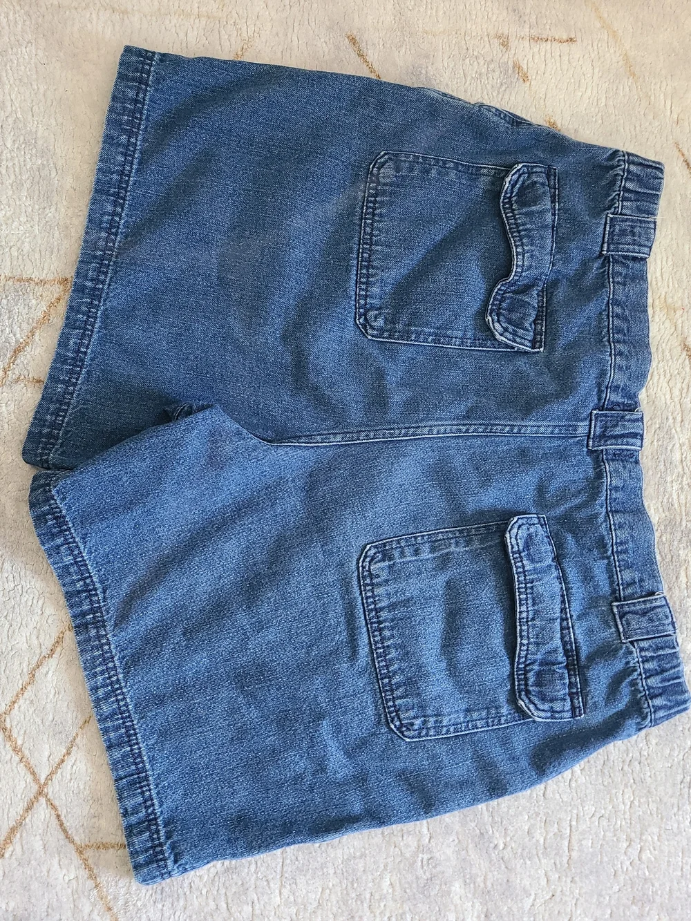 Vintage Croft and Barrow Denim Cargo Shorts Men's Size 40 inseam 6.5